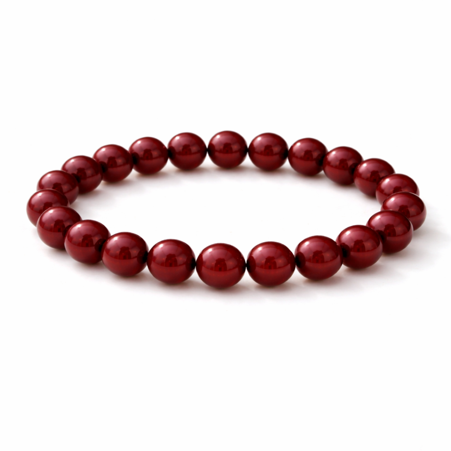 Cinnabar crystal bracelet for strength and confidence by Moon Sutras