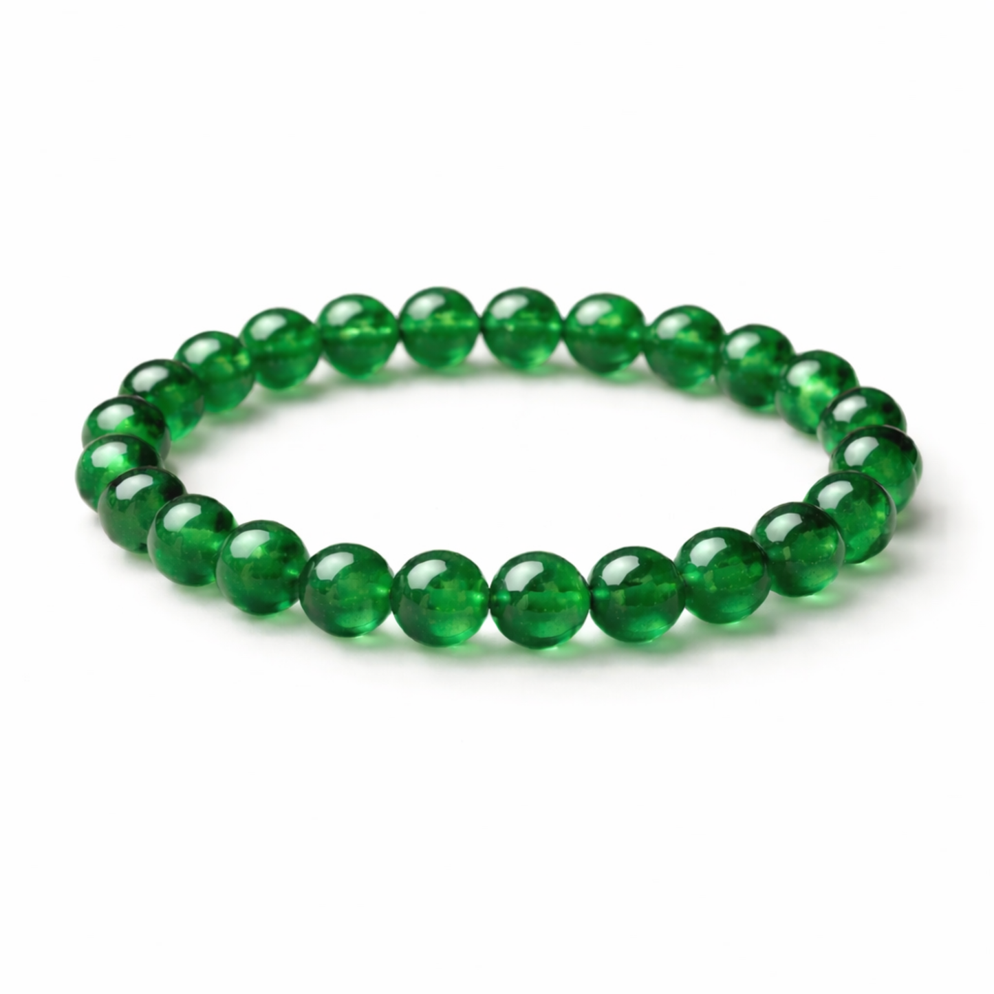 Jade crystal bracelet for money and abundance by Moon Sutras