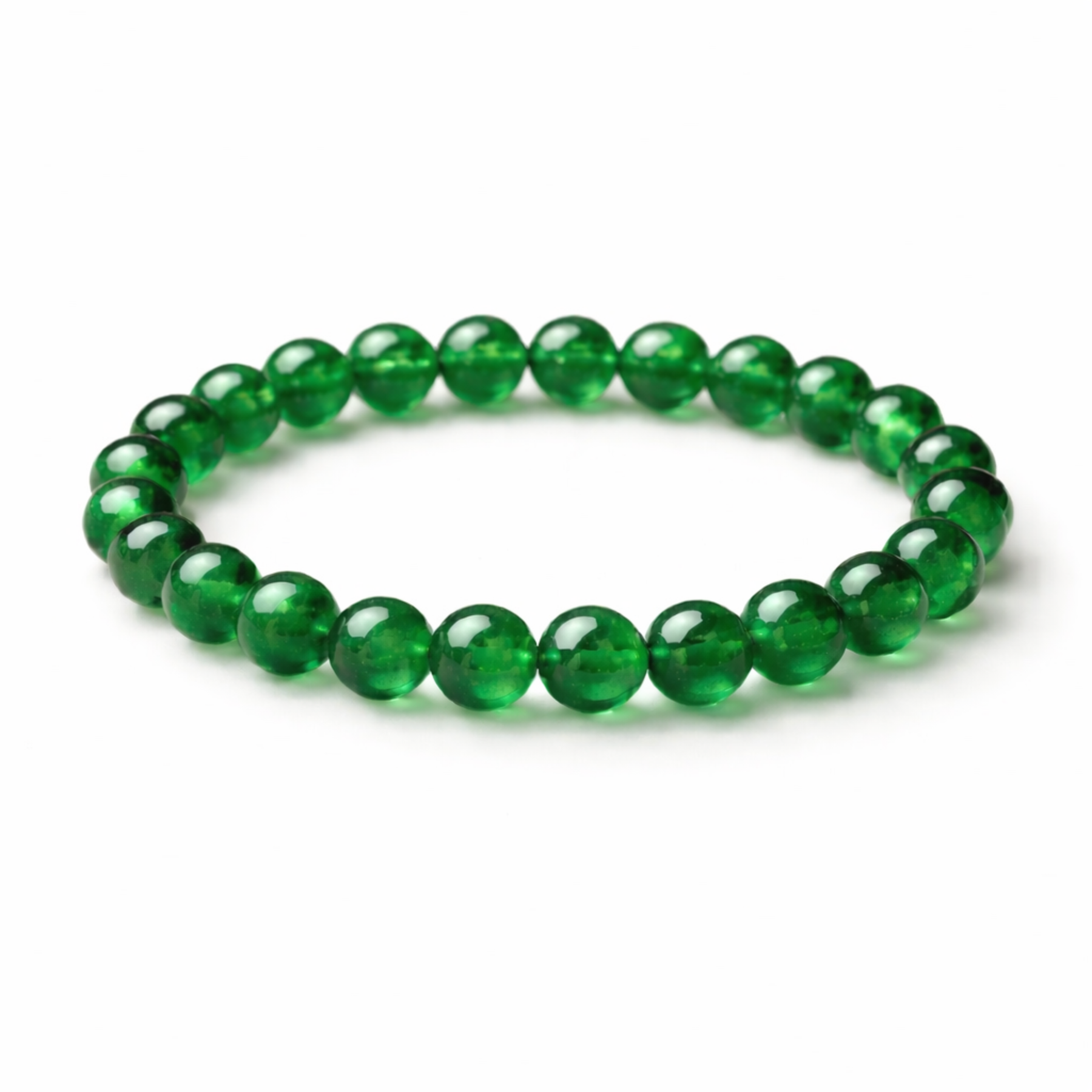 Jade crystal bracelet for money and abundance by Moon Sutras