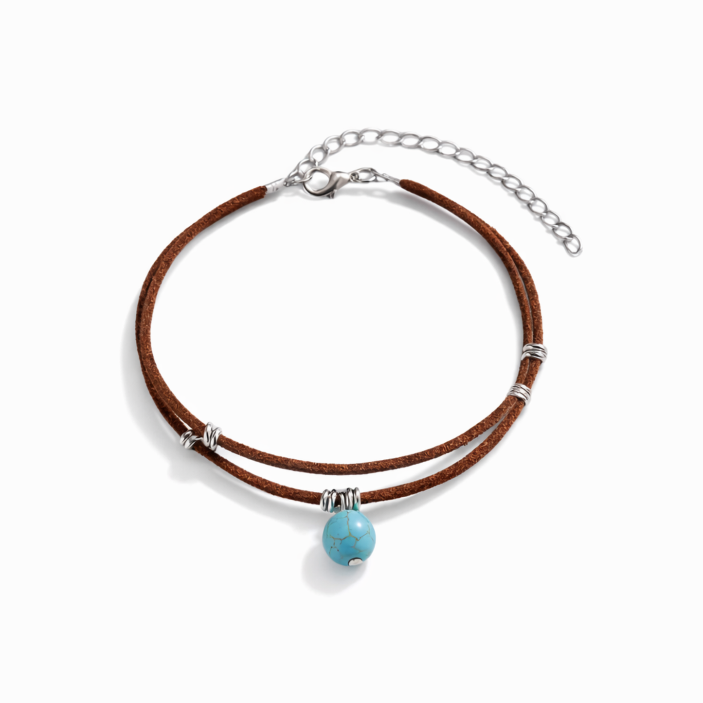 Turquoise anklet product image
